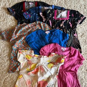 - Koi scrub tops Lot of 6